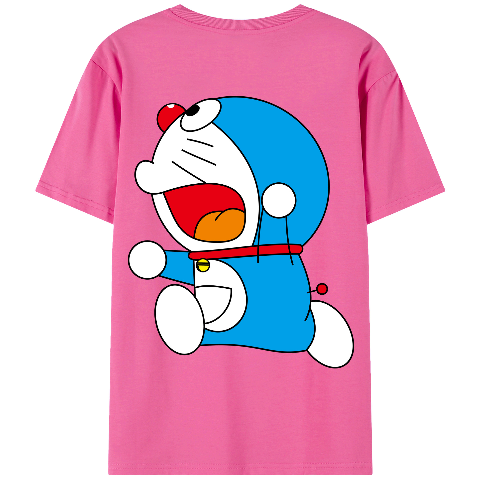 （画像用） ドラえもん Doraemon レディース半袖Tシャツ(バックプリント)